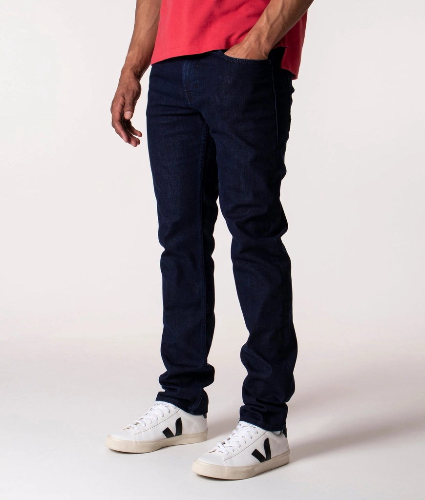Hugo Boss Mens Slim Fit Delaware Comfort Stretch Jeans
